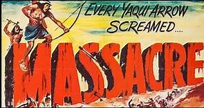 Massacre (1956) | Full Western Movie | Dane Clark | James Craig