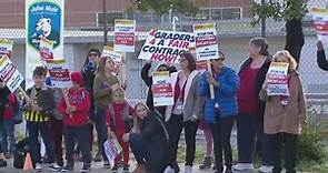 Teachers union holding rallies across San Diego Unified schools on Thursday