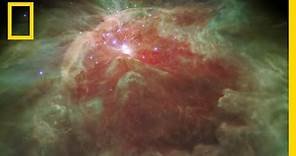 Fly Through a Star-Studded Nebula In a New 3-D Visualization | National Geographic