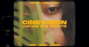 Cinevision: Vintage Film Effects (8mm, 16mm, 35mm Film Overlays)
