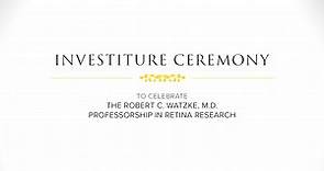 Watzke Investiture Ceremony | 6.10.16