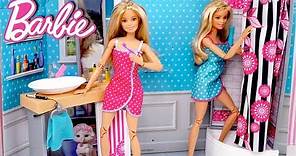 Barbie Twins Doll Family Travel Routine, School Morning Routine & Prom Dance