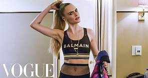 Cara Delevingne Gets Ready for the Balmain x Puma Collab Launch | Vogue