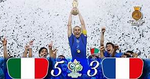 Italia 1(5)-(3)1 Francia | Final Mundial Alemania 2006 | Resumen y goles HD TV Azteca