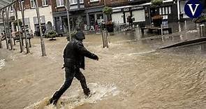 Severas inundaciones por lluvias torrenciales en Países Bajos, Bélgica, Alemania y Suiza