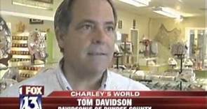 Davidson of Dundee Candy Factory on FOX TV with Charlie Belcher