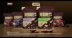 HERSHEY'S EXOTIC DARK: Indulge in Exotic Almond Chocolate Experience
