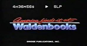 Waldenbooks Bookstore Commercial (VHS Rip) (c. 1987)