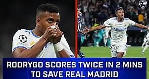 Rodrygo Scores 2 Goals in 2 Minutes to Save Real Madrid vs. Manchester City | CBS Sports Golazo