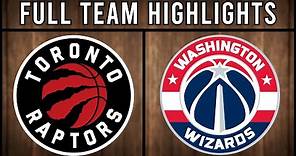 Toronto Raptors vs Washington Wizards - Full Team Highlights | Nov 13, 2023