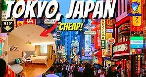 TOP 10 CHEAPEST YET COOLEST HOTELS IN TOKYO, JAPAN | TRAVEL VLOG
