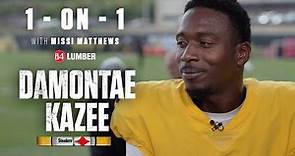 1-on-1 Interview with Damontae Kazee | Pittsburgh Steelers