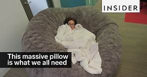 This massive pillow is exactly what we all need right now