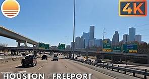 Houston, Texas to Freeport, Texas. Drive with me!