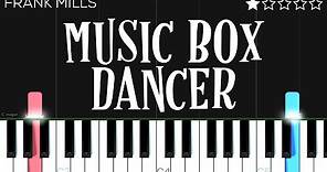 Frank Mills - Music Box Dancer | EASY Piano Tutorial