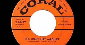 1956 Johnny Burnette Trio - The Train Kept A-Rollin’