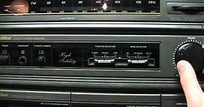 1993 GoldStar FM-22A stereo system
