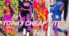 WHERE TO BUY CHEAP CLOTHES ONLINE 2022 👑 BADDIE ON A BUDGET