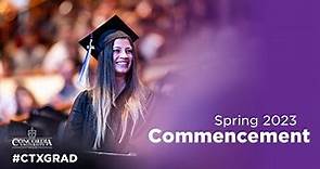 Spring 2023 Commencement | Concordia University Texas