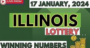 Illinois Midday Lottery Results For - 17 January, 2024 - Pick 3 - Pick 4 - Powerball - Mega Millions