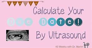 How to Calculate Your Due Date by Ultrasound (Week 6-2)