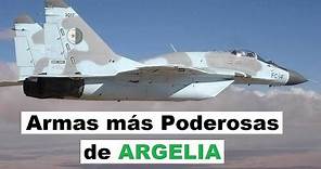 Top 10 Armas Poderosas de ARGELIA.
