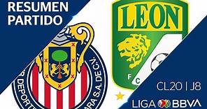 Resumen y Goles | Guadalajara vs León | Jornada 8 - Clausura 2020 | Liga BBVA MX