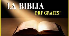 COMO DESCARGAR LA BIBLIA GRATIS EN PDF PARA CELULAR Y PC