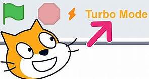 How to turn on (and detect) Turbo Mode in Scratch