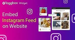 Embed Instagram Feed On Your Website | Easy and Responsive