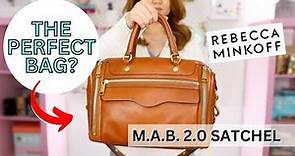 This Bag is SOOO Underrated! Rebecca Minkoff MAB 2.0 Satchel | Unboxing, Overview, Mod Shots