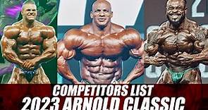 2023 Arnold Classic FINAL LINEUP