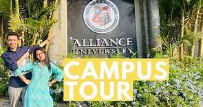 ALLIANCE UNIVERSITY, BANGALORE - Full Campus Tour | Watch Before you Join