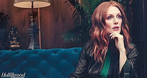 Julianne Moore poses for her Hollywood Reporter cover shoot