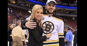 Milan Lucic and his wife Brittany Carnegie