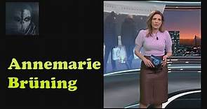 Annemarie Brüning in Leather Skirt