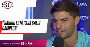 "RACING ES UN CLUB GRANDE CON MUCHA HISTORIA": la palabra de Santiago Sosa en #SportsCenter