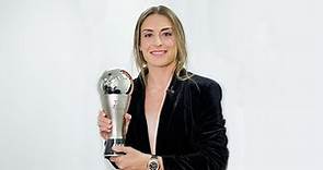 ALEXIA PUTELLAS WINS FIFA "THE BEST" AWARD 🥇💙❤️