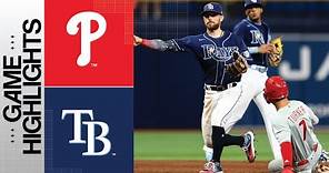 Phillies vs. Rays Game Highlights (7/5/23) | MLB Highlights