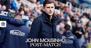John Mousinho post-match | Reading 2-3 Pompey