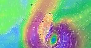 颱風小犬籠罩蘭嶼陣風逾17級吹壞風速計 破台灣126年紀錄 | 地方 | 中央社 CNA
