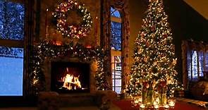 3.5 hours of Classic CHRISTMAS songs (by the original artists) with cozy fireplace snowing cabin.