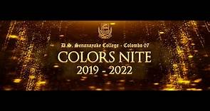 D.S. Senanayake College COLORS NITE '23 (2019-2022)
