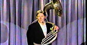 Tom Wilson Tuba (sousaphone) standup (tonight show)