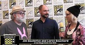 Jim Dauterive and Loren Bouchard (Bob's Burgers) at San Diego Comic-Con 2016