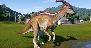 Jurassic World Evolution - Parasaurolophus Gameplay (PS4 HD) [1080p60FPS]