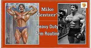 Mike Mentzer's Heavy Duty Arm Routine | How Mike Mentzer Trained His Arms | Heavy Duty Arm Workout