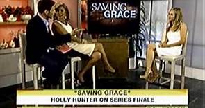 Holly Hunter Talking about the series finale of saving grace