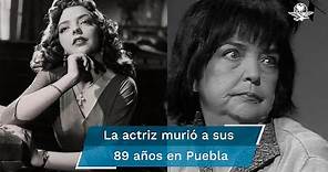 Fallece la primera actriz Anabel Gutiérrez, ícono de la época de oro del cine mexicano
