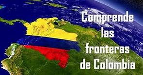 Cuáles son las Fronteras de Colombia. Fronteras Marítimas y Terrestres